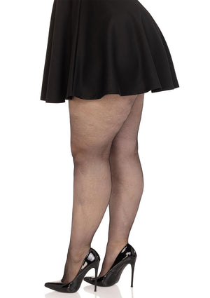Lingerie Leg Avenue Plus Elastane Micro Net Tights