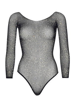 Lingerie Leg Avenue Bodysuit with Snap Crotch Panty