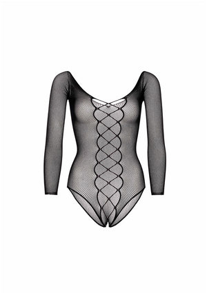 Lingerie Leg Avenue Fishnet Crotchless Teddy