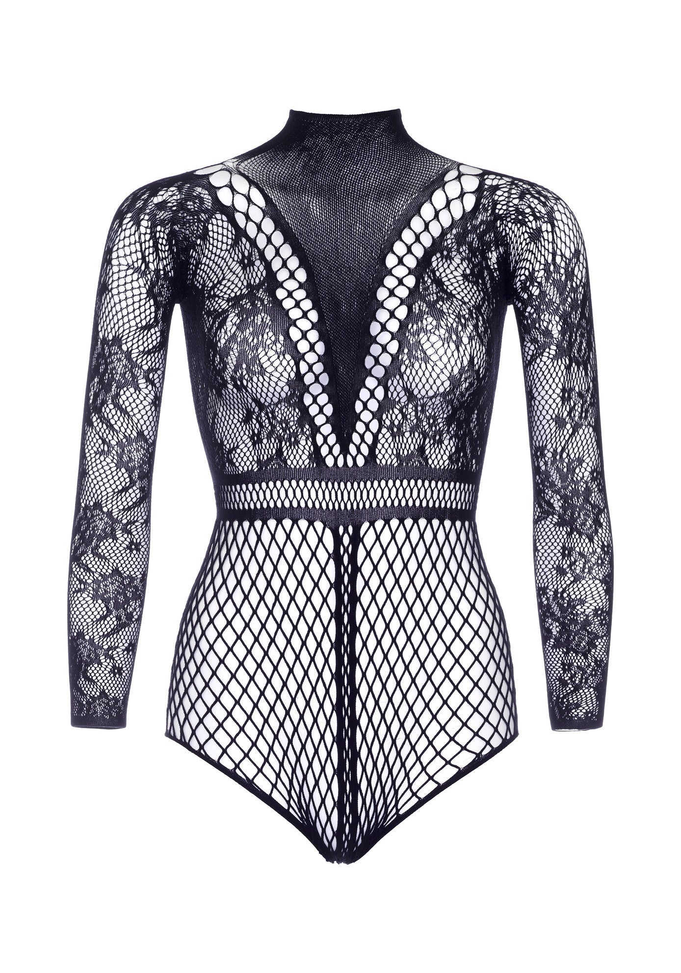Lingerie Leg Avenue Fishnet Bodysuit with Snapcrotch