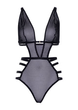 Lingerie Leg Avenue Strappy Teddy With Adjustable Straps