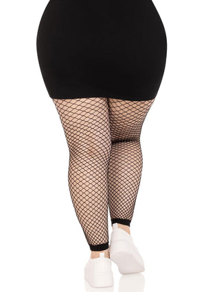 Lingerie Leg Avenue Plus Industrial Net Footless Tights