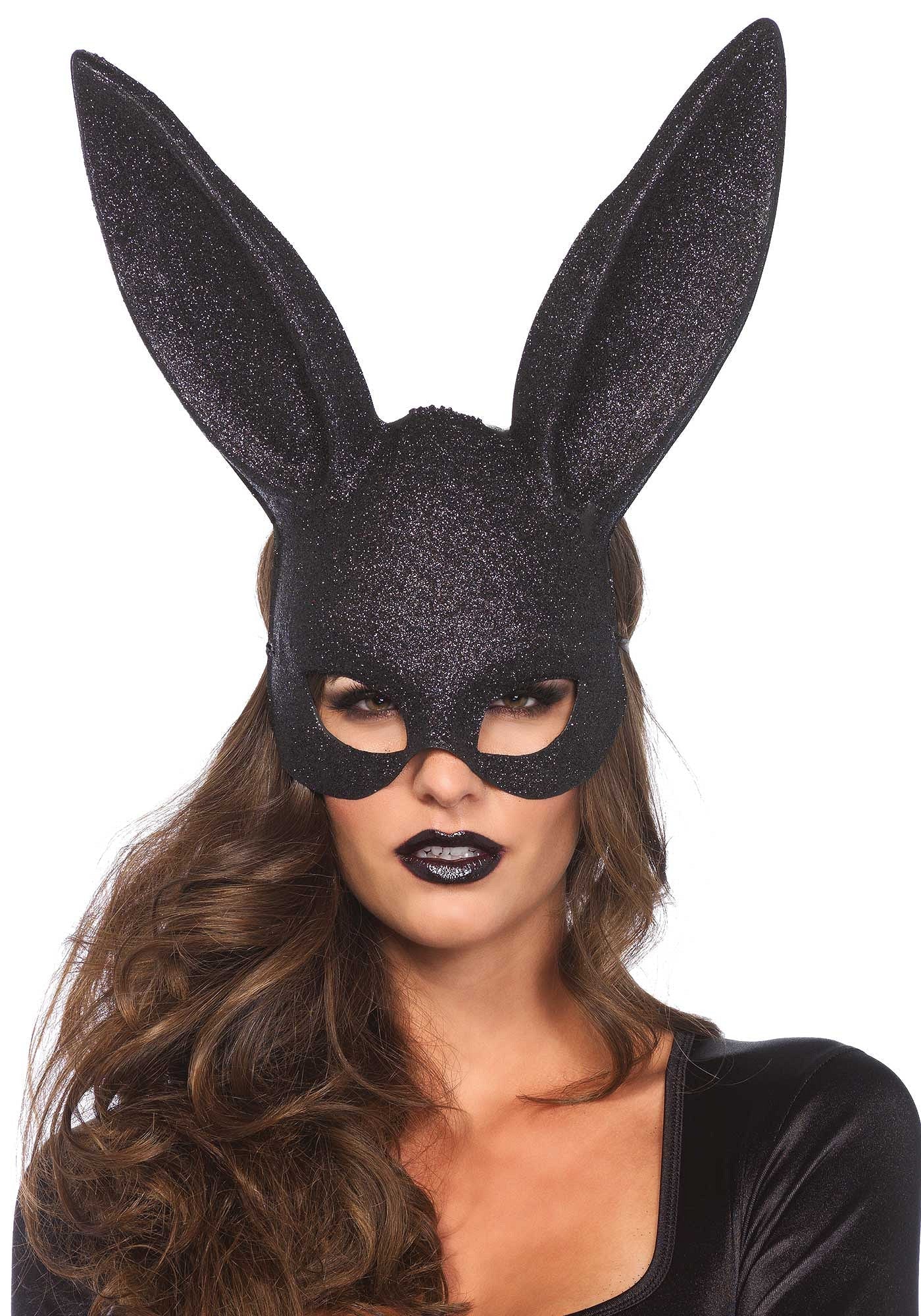 Lingerie Leg Avenue Glitter Masquerade Rabbit Mask