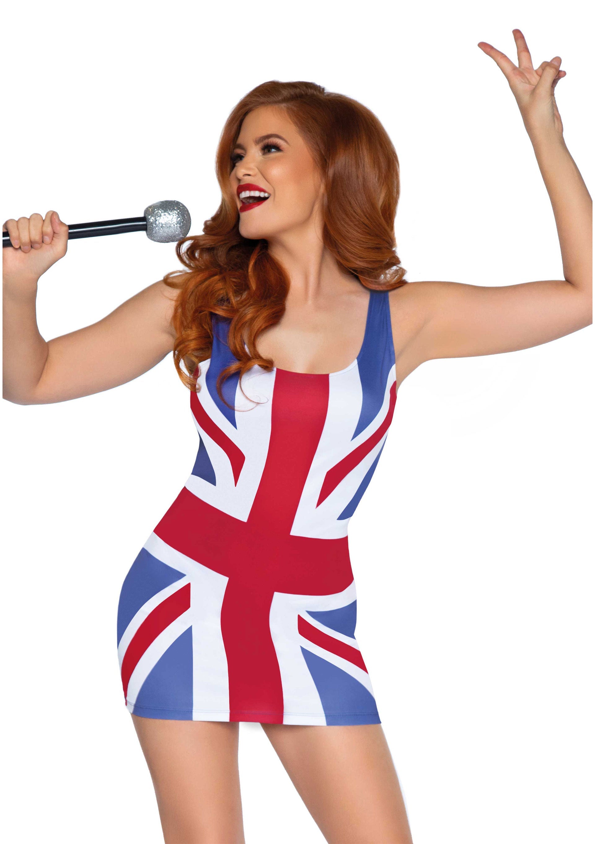 Lingerie Leg Avenue British Flag Dress