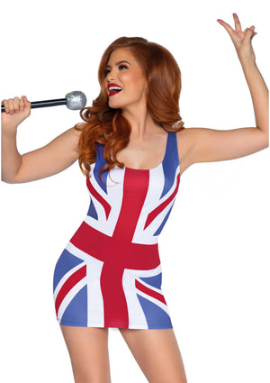 Lingerie Leg Avenue British Flag Dress