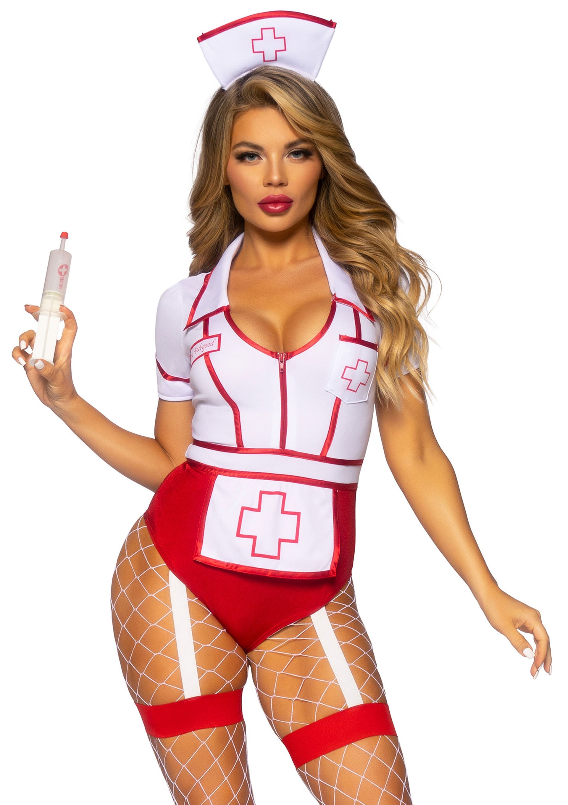 Lingerie Leg Avenue Nurse Feelgood Bodysuit