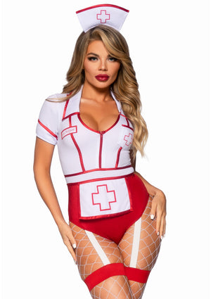 Lingerie Leg Avenue Nurse Feelgood Bodysuit