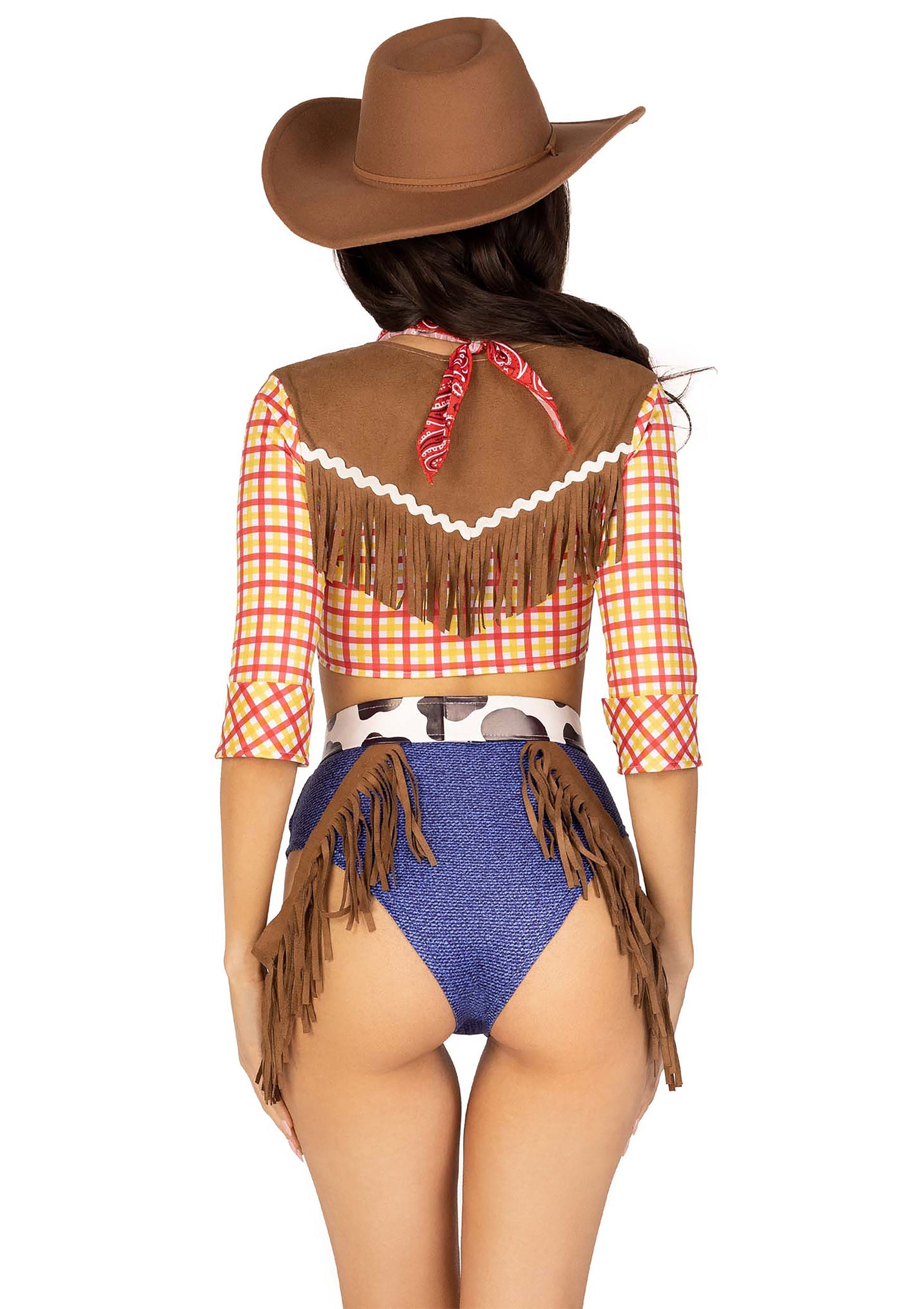Lingerie Leg Avenue Playful Cowboy Top and Pants