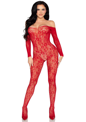 Lingerie Leg Avenue Lace Lingerie Bodystocking