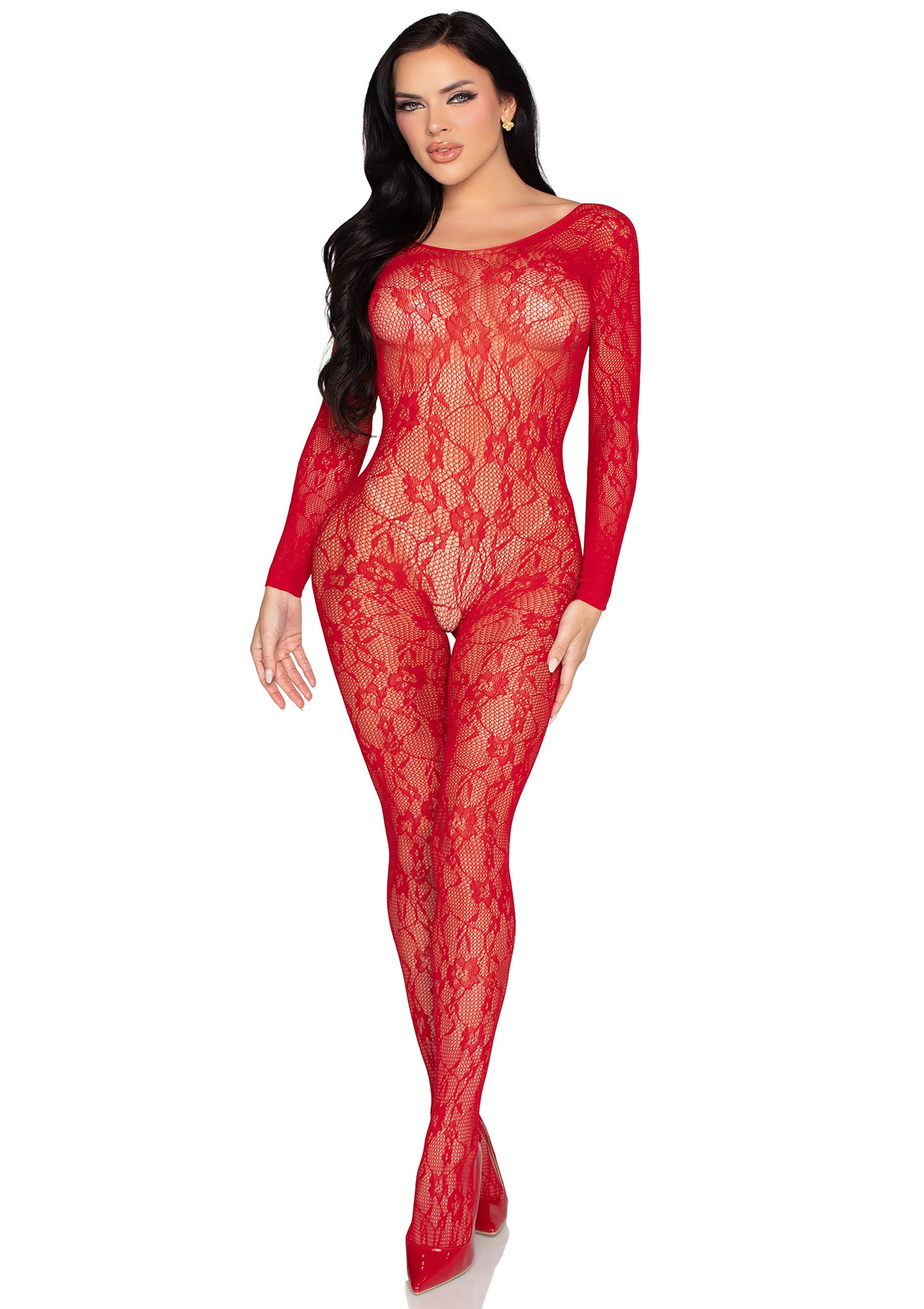 Lingerie Leg Avenue Lace Lingerie Bodystocking