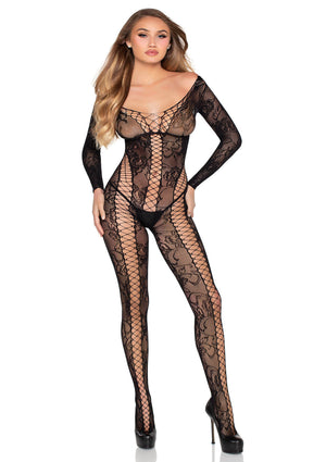 Lingerie Leg Avenue Lace Crotchless Lingerie