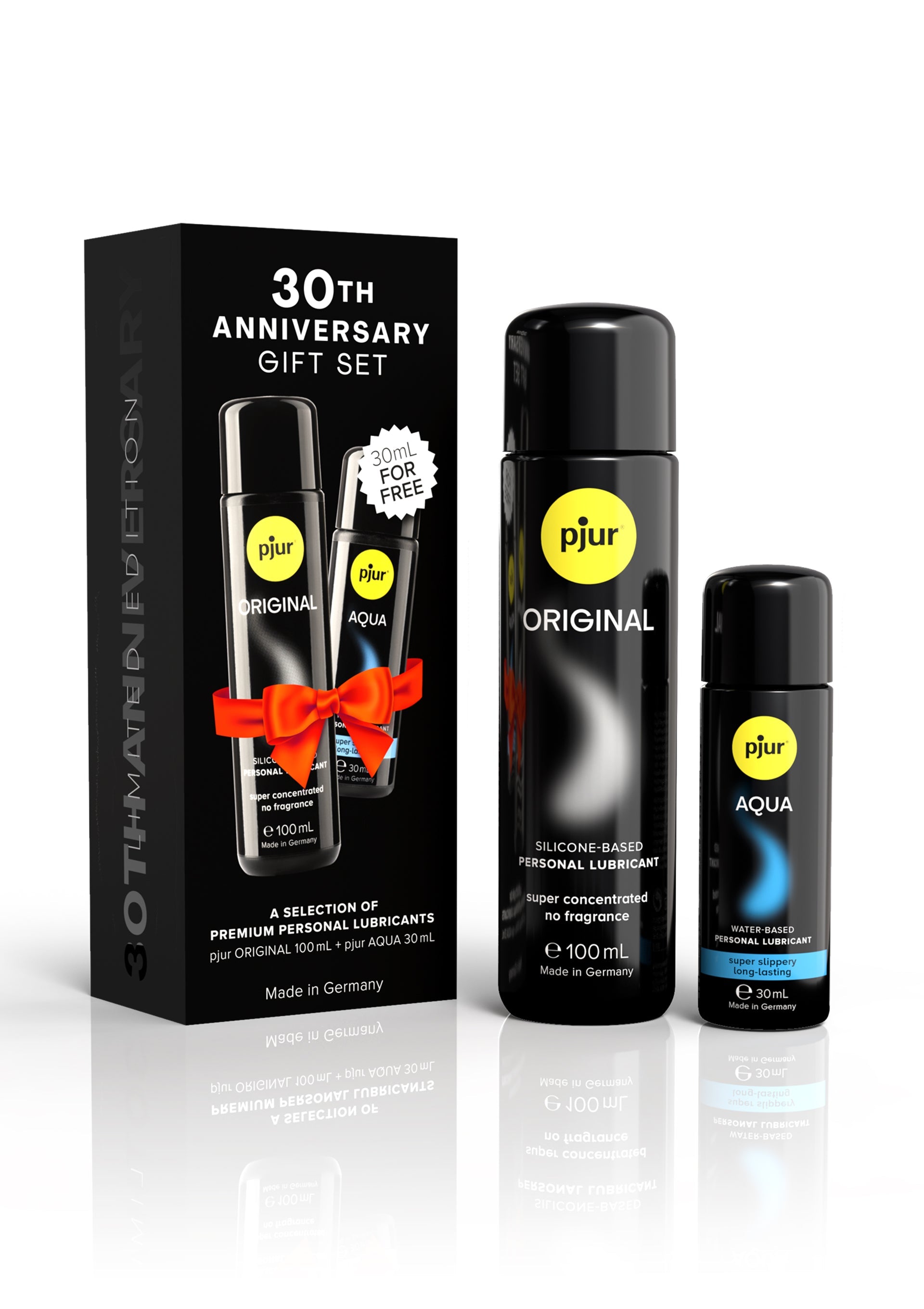 Lubrifiant pjur Gift Set Original + Free Aqua