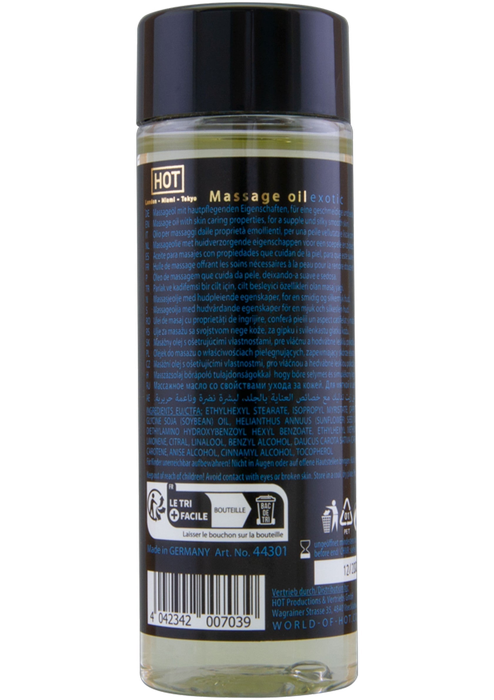 Huile de massage HOT Massage Oil