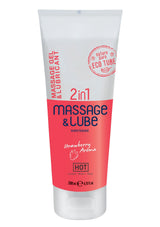 Huile de massage HOT Massage & Glide Gel 2 in 1