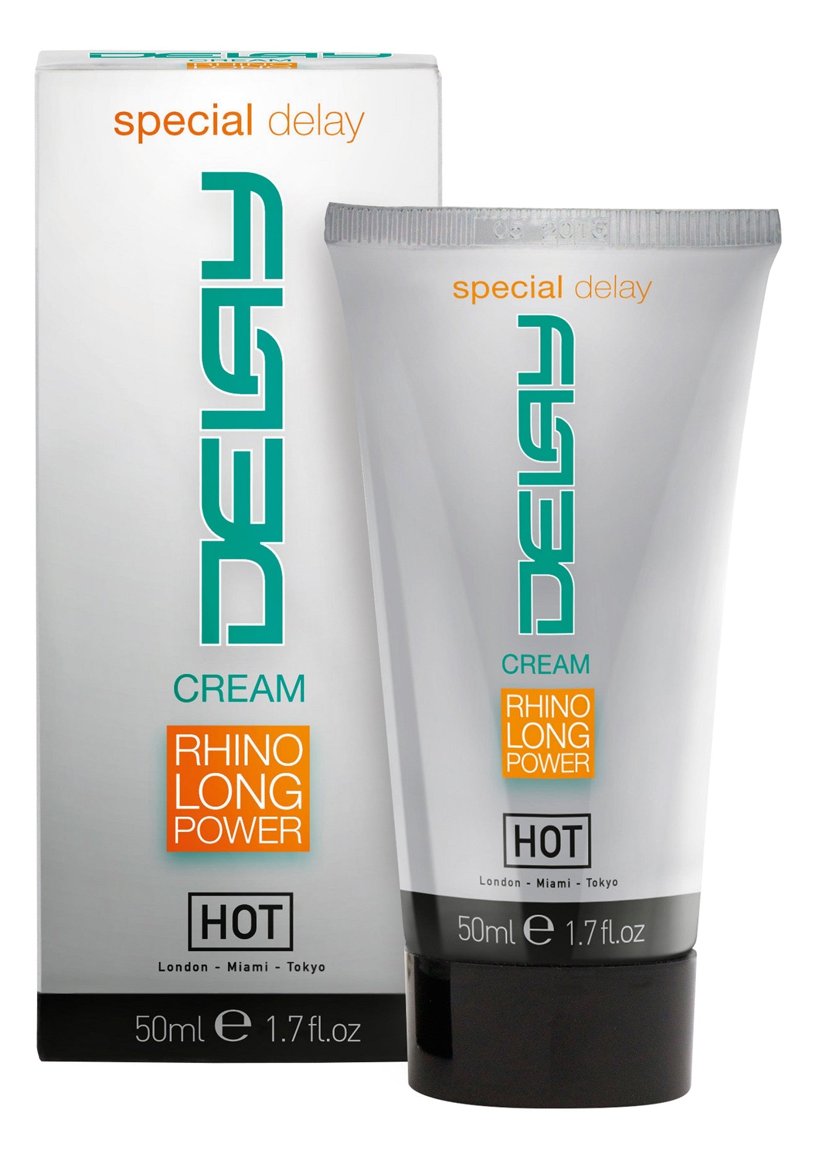 Stimulant intime HOT Rhino Long Power Delay Creme