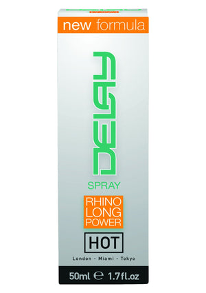 Stimulant intime HOT Rhino Long Power Delay Spray