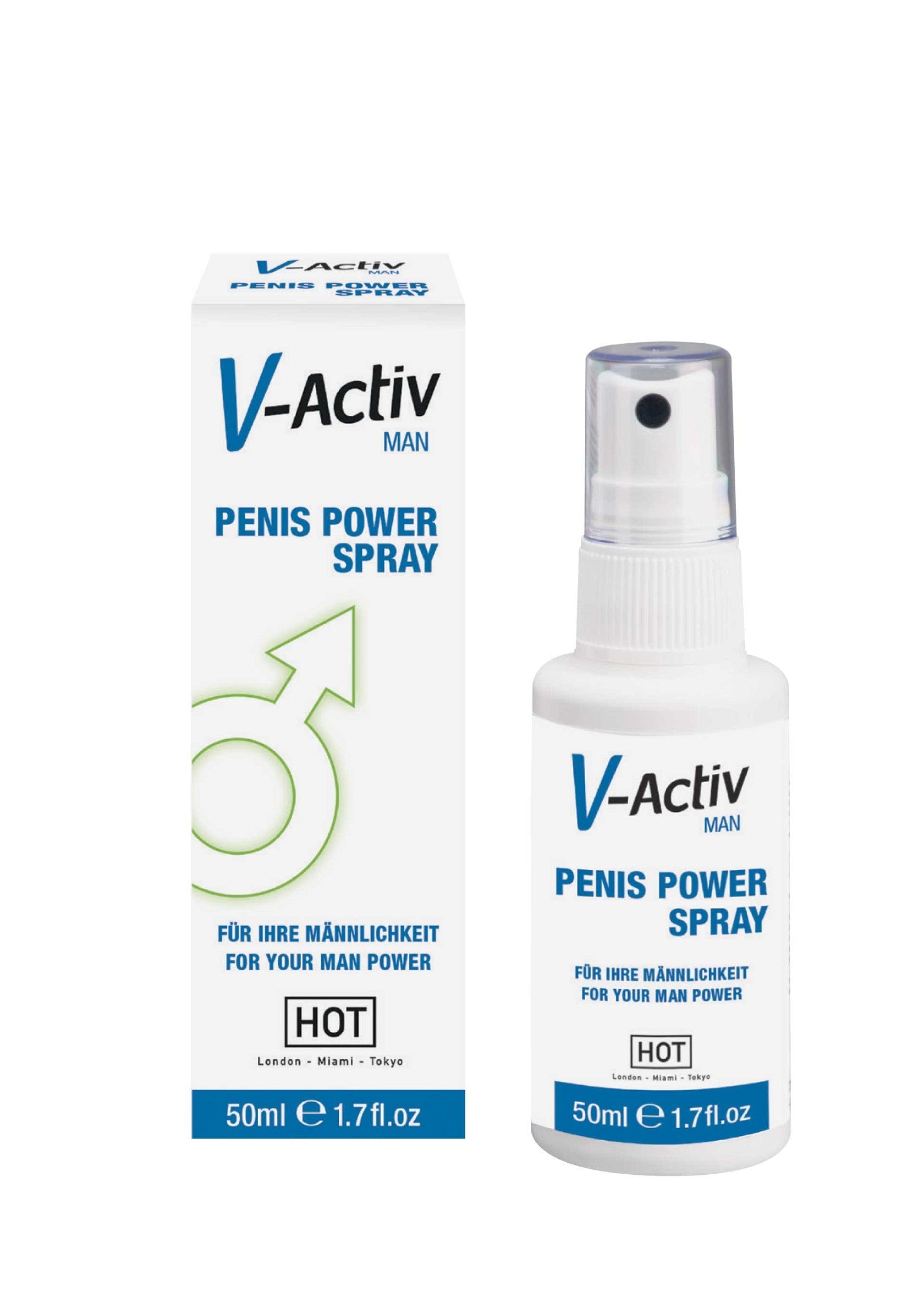 Stimulant intime HOT V-Activ Penis Power Spray