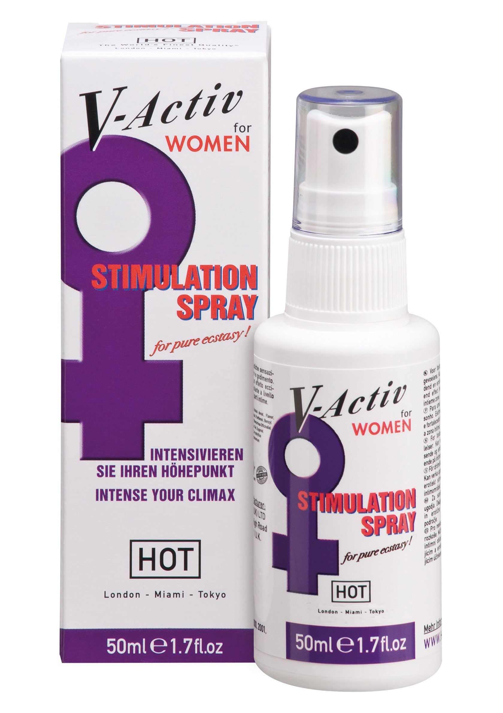 Stimulant intime HOT V-Activ Woman Stimulating Spray