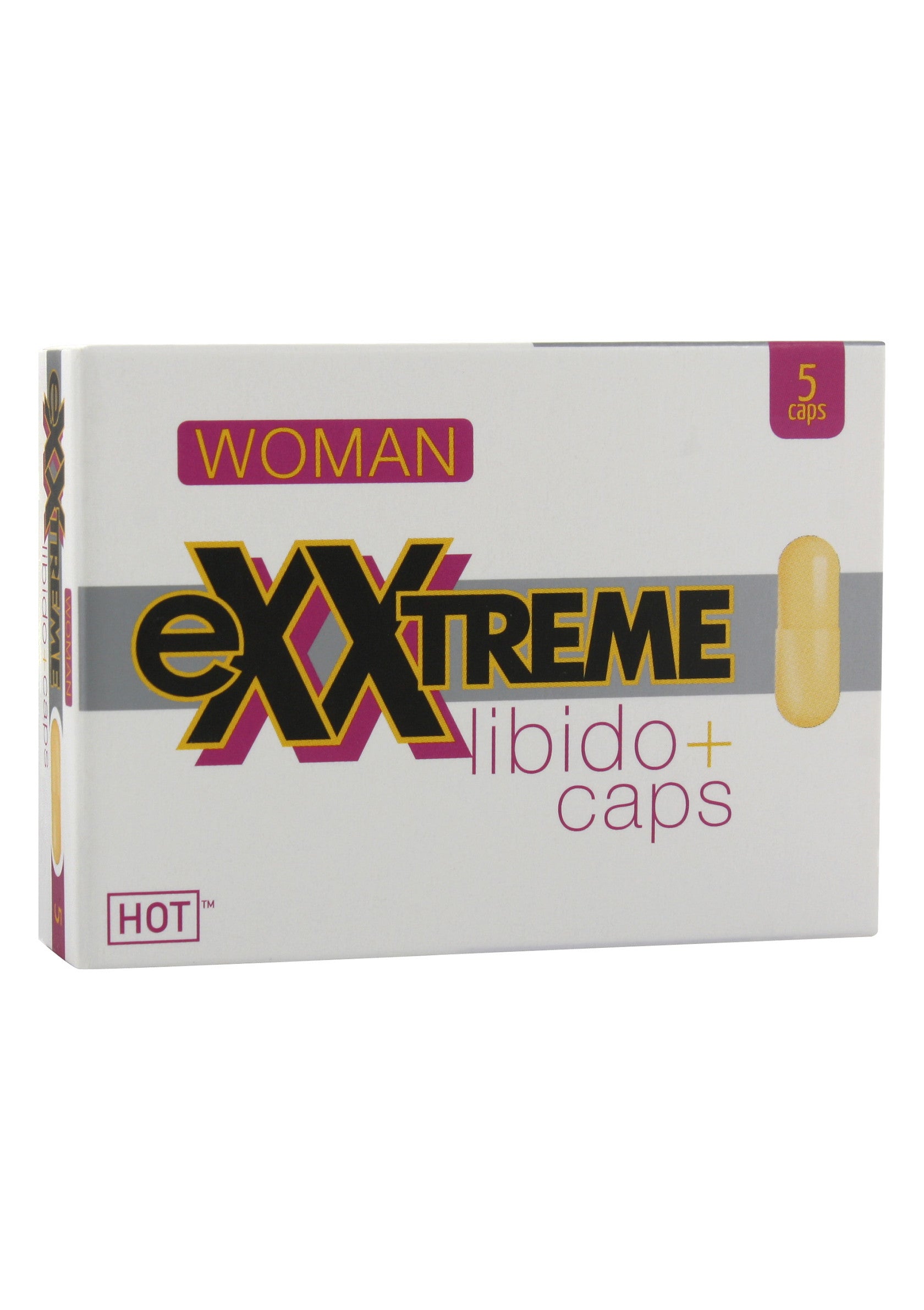 Stimulant intime HOT Exxtreme Woman Libido Caps 5 pcs