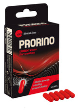 Stimulant intime HOT Prorino Libido Caps For Women 5 pcs
