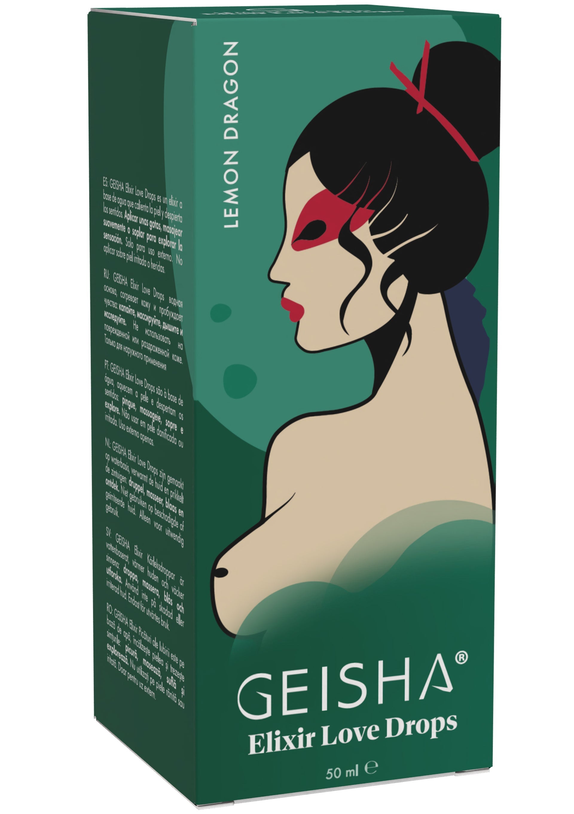 Jeu de préliminaires Geisha Elixir Love Drops