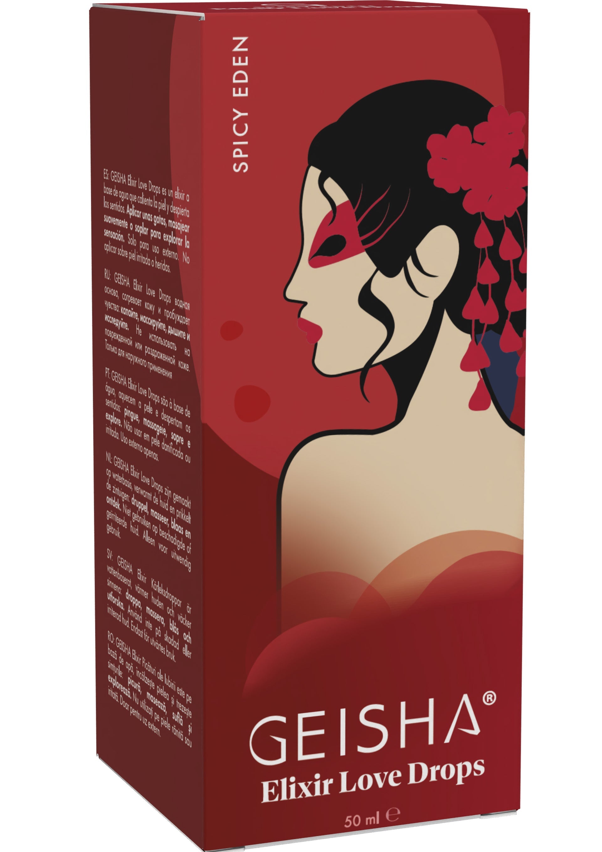 Jeu de préliminaires Geisha Elixir Love Drops