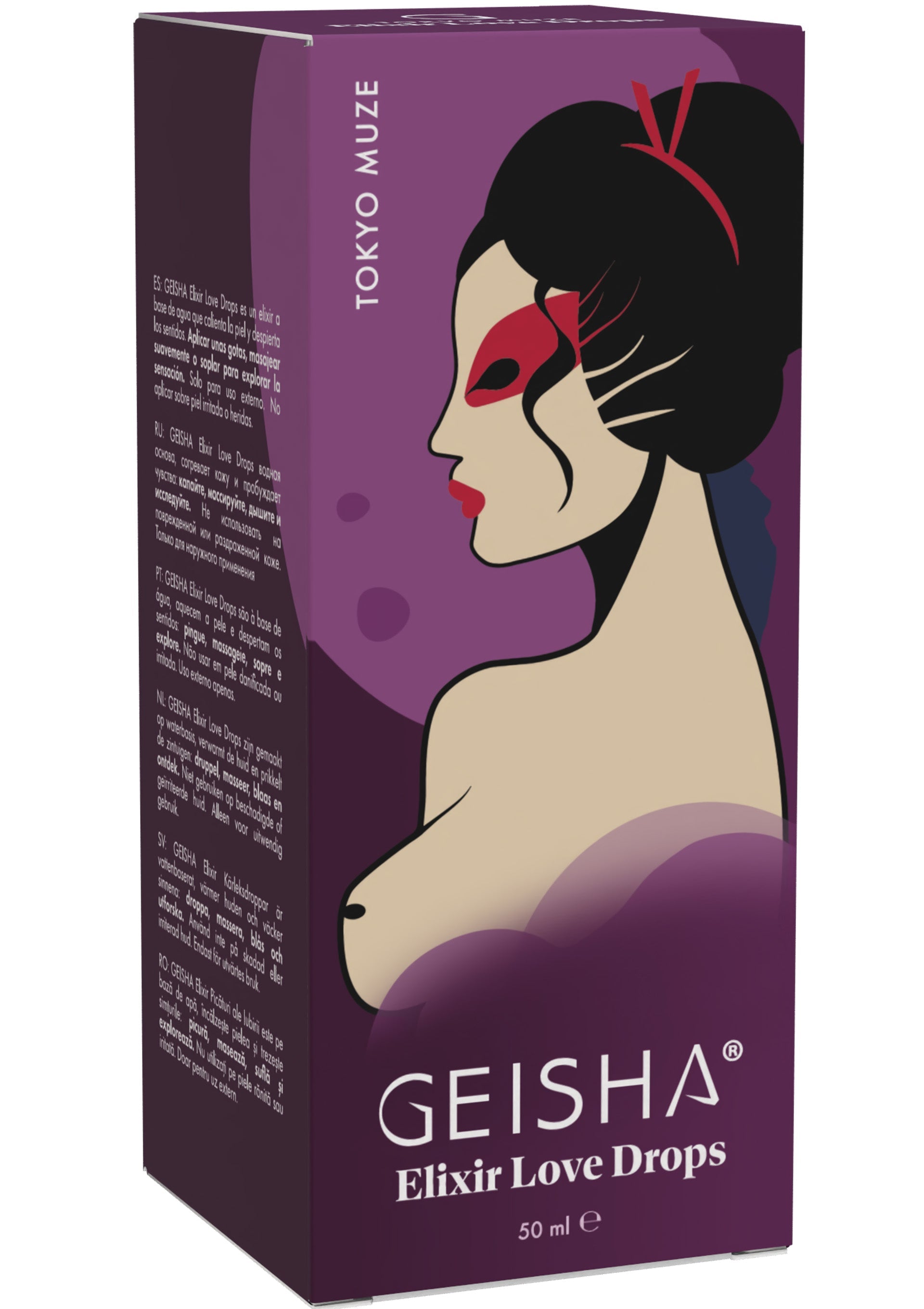 Jeu de préliminaires Geisha Elixir Love Drops