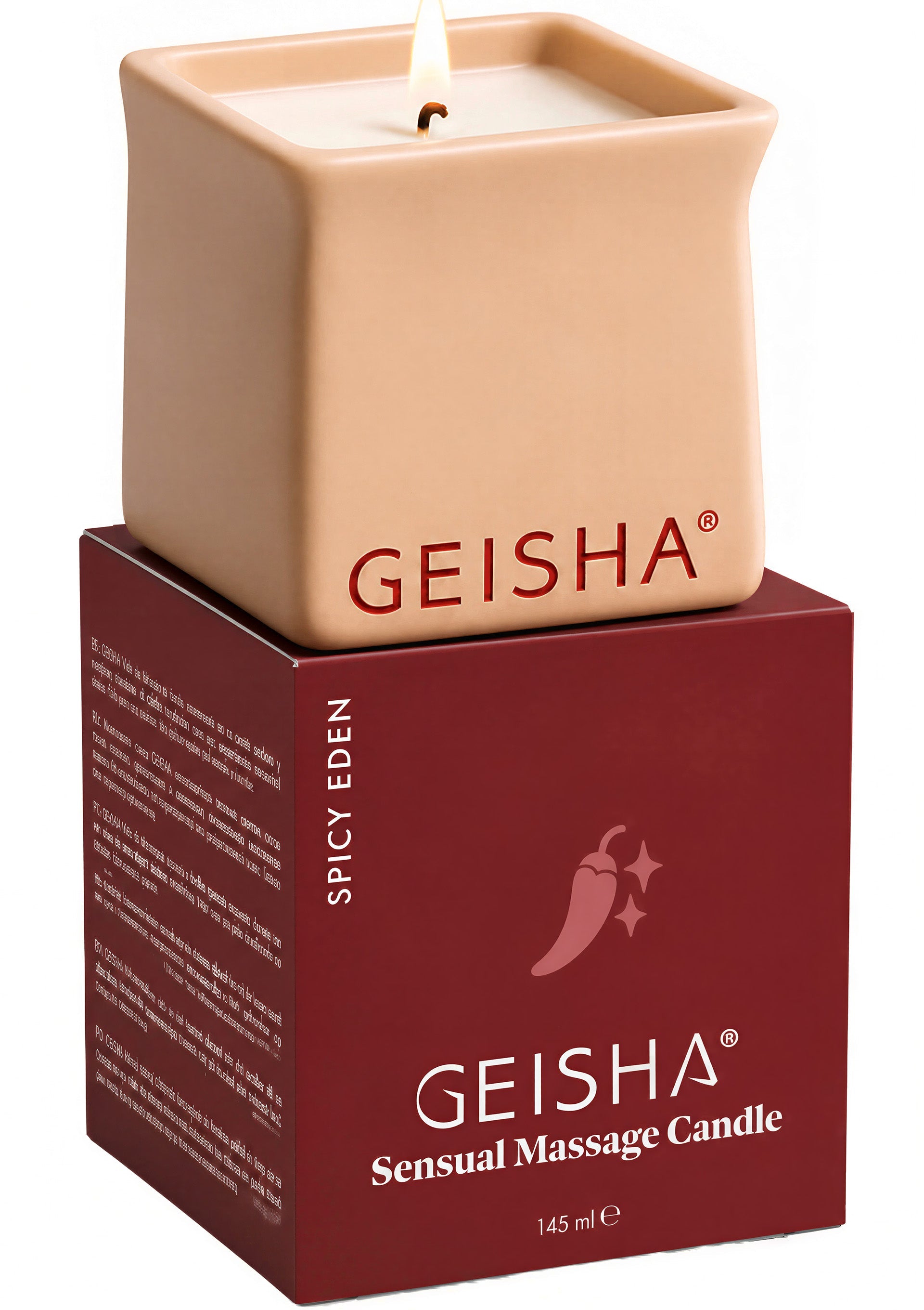 Huile de massage Geisha Sensual Massage Candle
