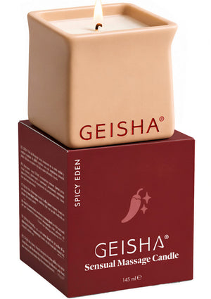 Huile de massage Geisha Sensual Massage Candle