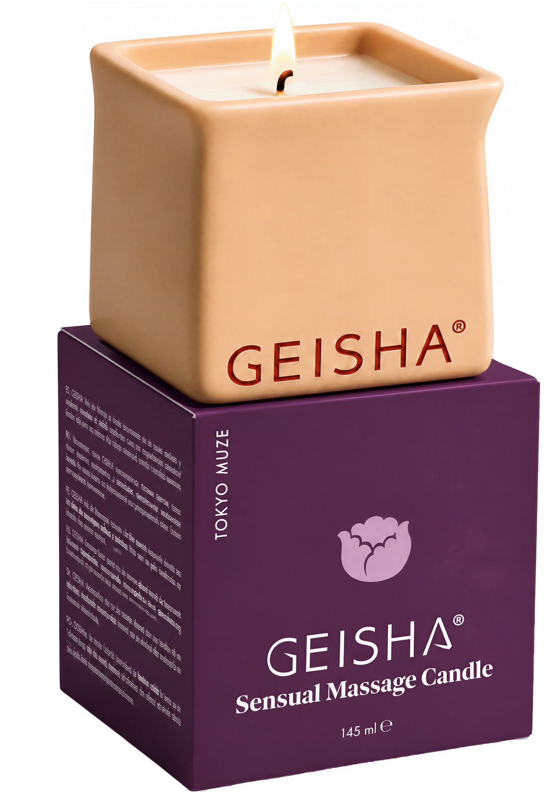 Huile de massage Geisha Sensual Massage Candle