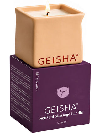 Huile de massage Geisha Sensual Massage Candle