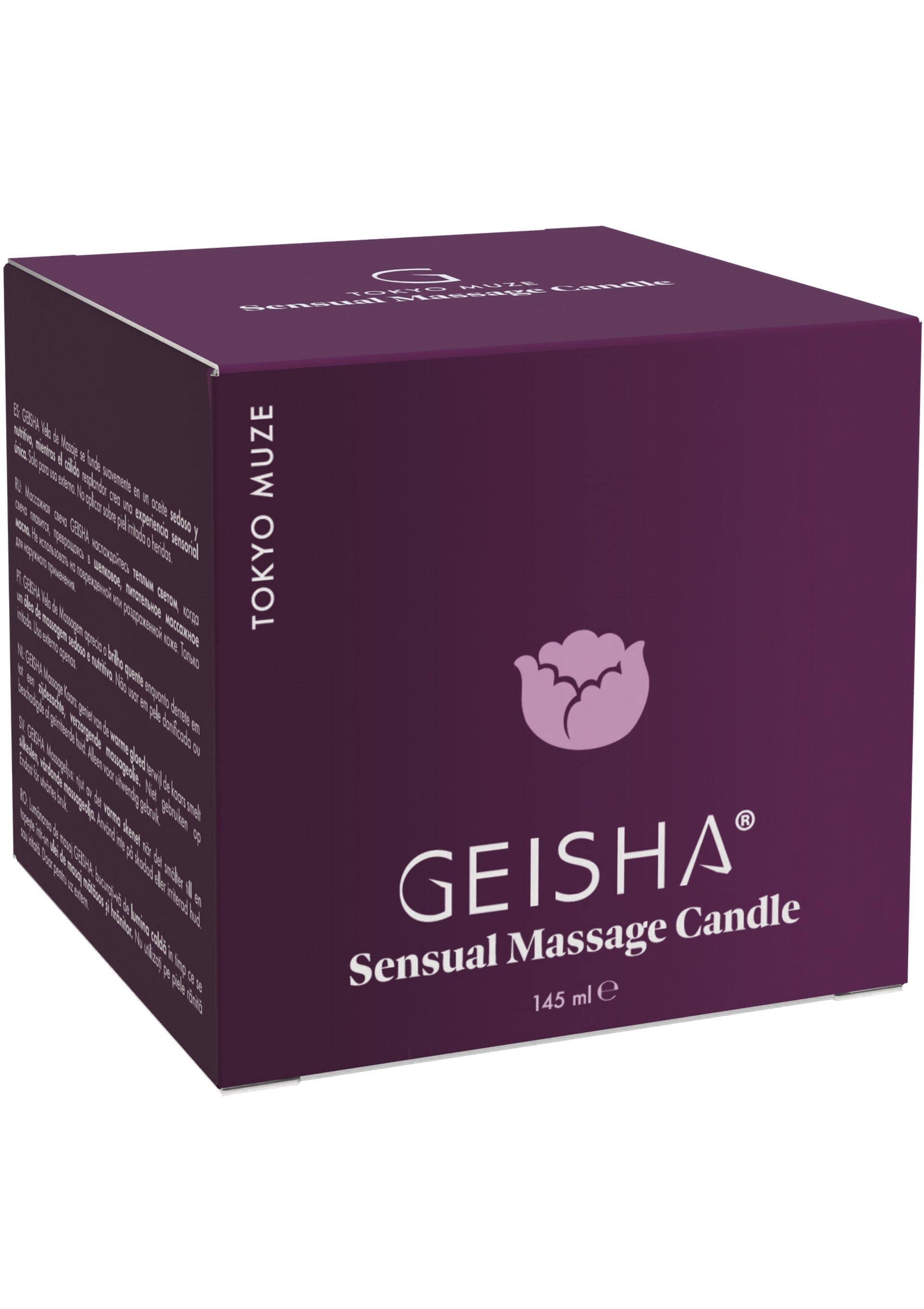 Huile de massage Geisha Sensual Massage Candle