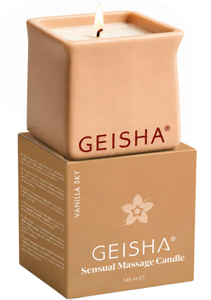 Huile de massage Geisha Sensual Massage Candle
