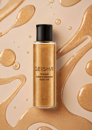 Huile de massage Geisha Golden Shimmer Body Oil