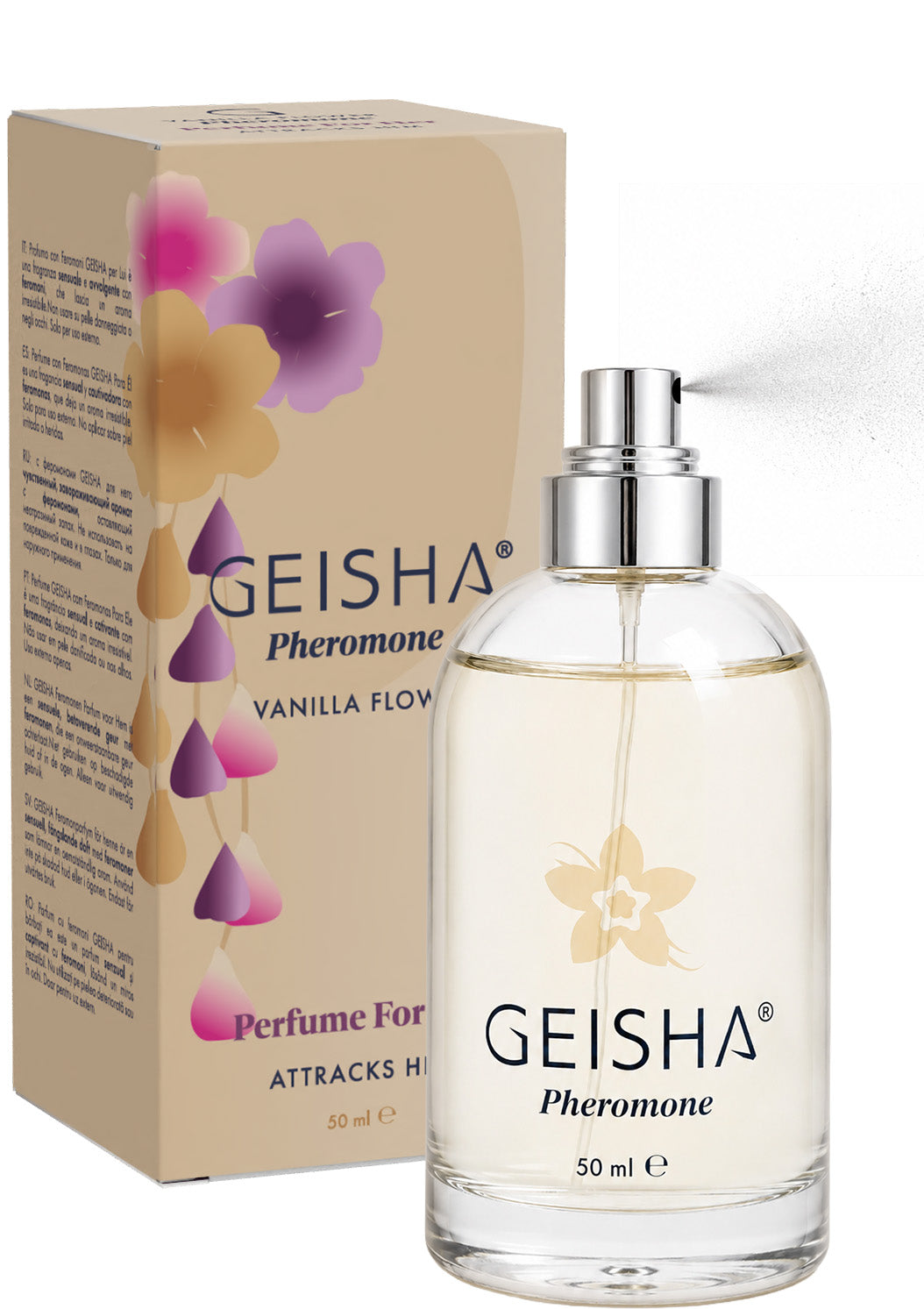 Parfum aux phéromones Geisha Pheromone Perfume For Her