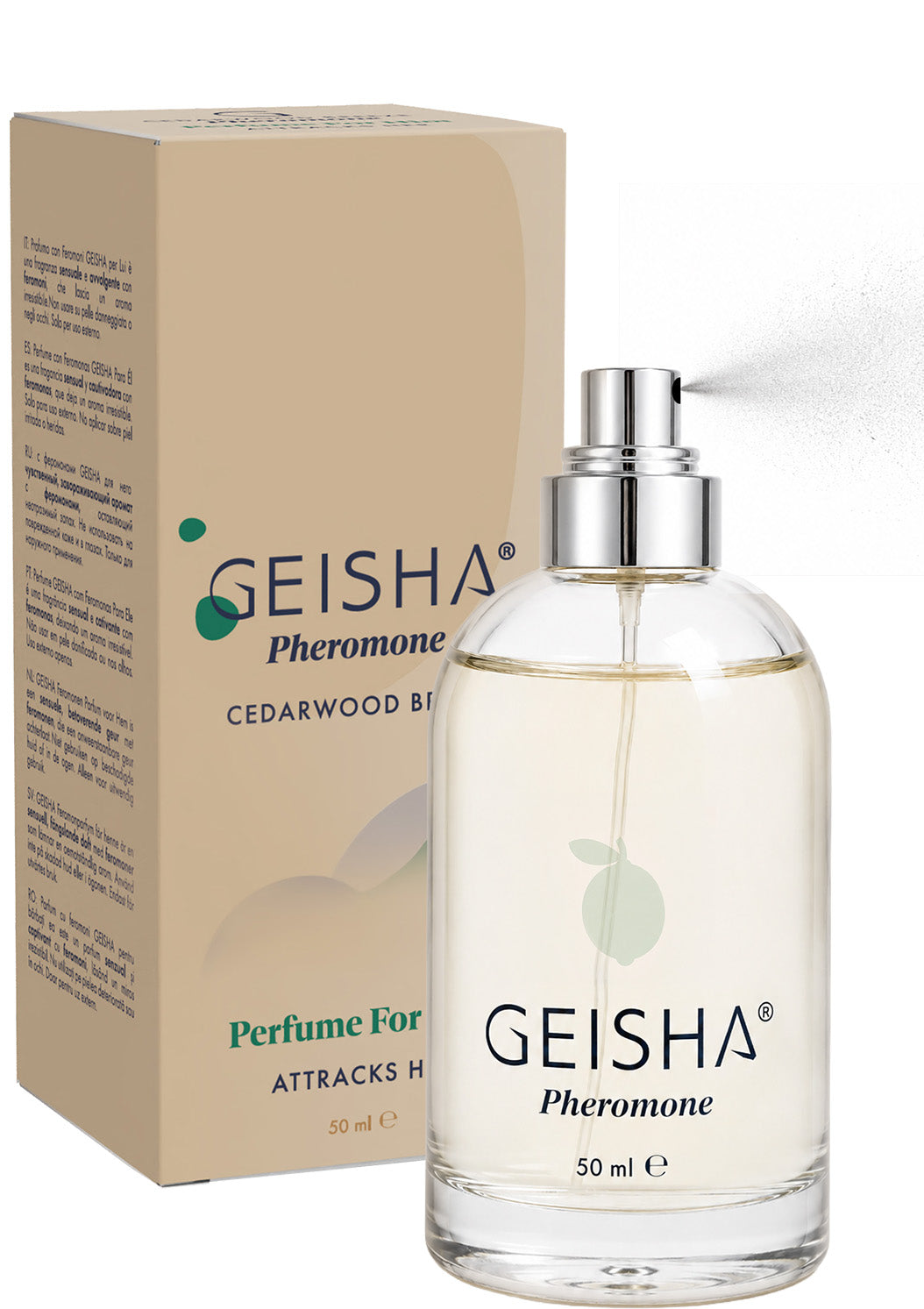 Parfum aux phéromones Geisha Pheromone Perfume For Him