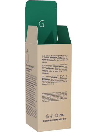 Parfum aux phéromones Geisha Pheromone Perfume For Him