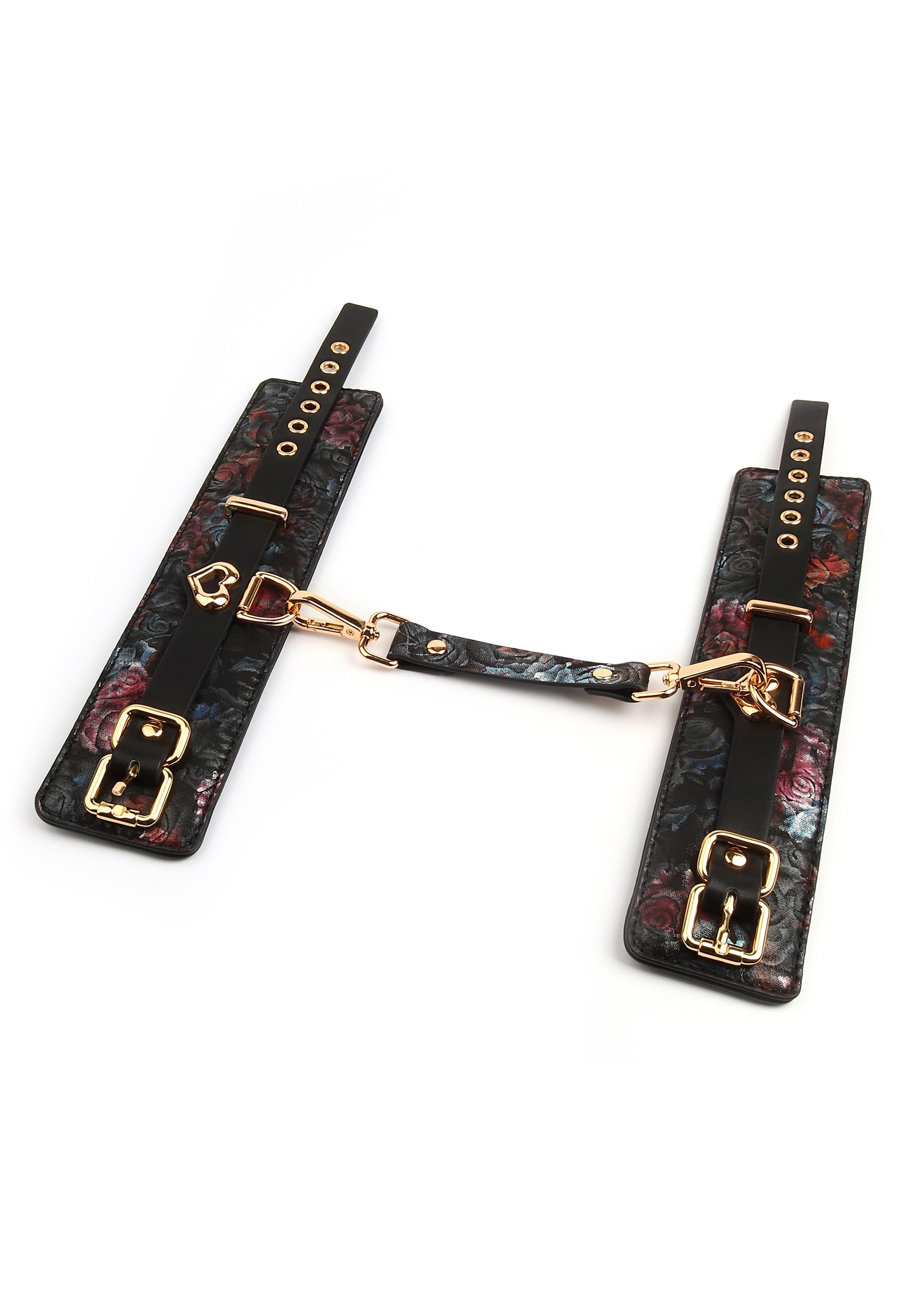 Accessoire BDSM Geisha Floral Jacquard Wrist Cuffs