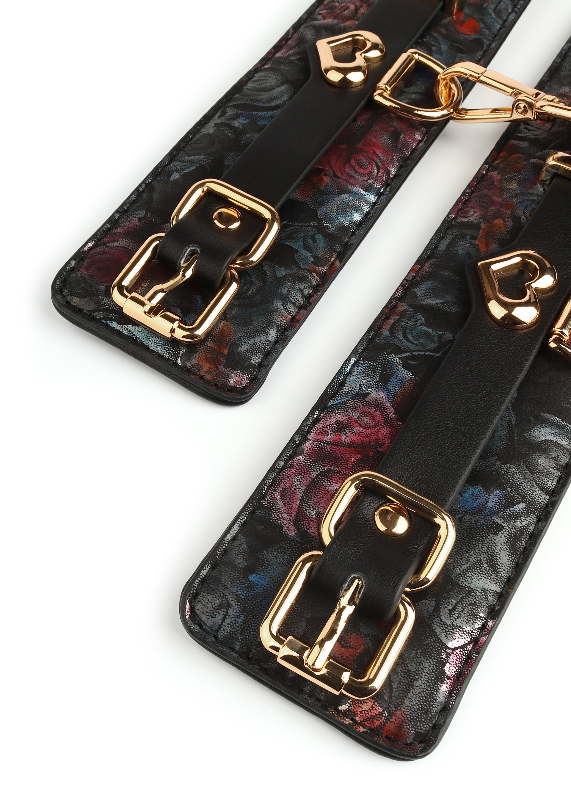 Accessoire BDSM Geisha Floral Jacquard Wrist Cuffs
