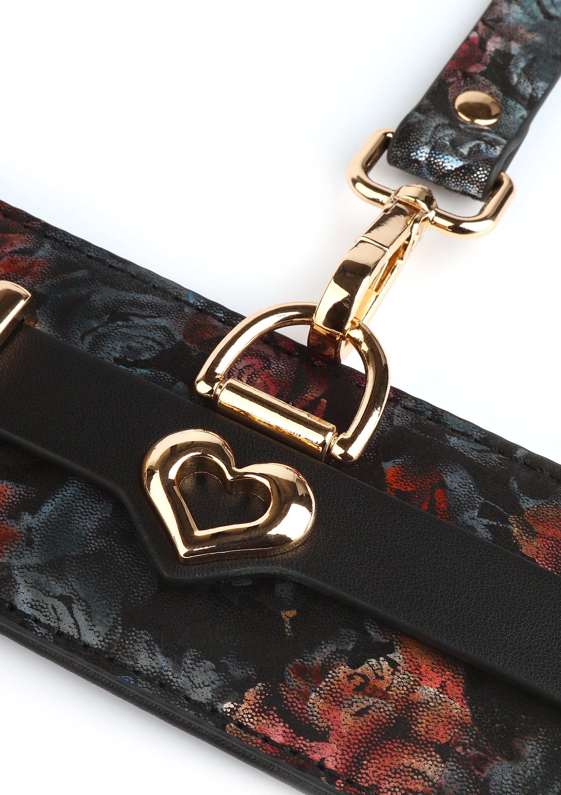 Accessoire BDSM Geisha Floral Jacquard Ankle Cuffs
