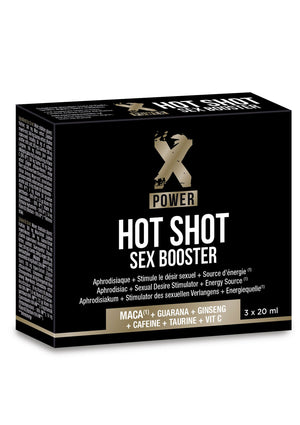 Stimulant intime Labophyto Hot Shot Sex Booster 3 shots