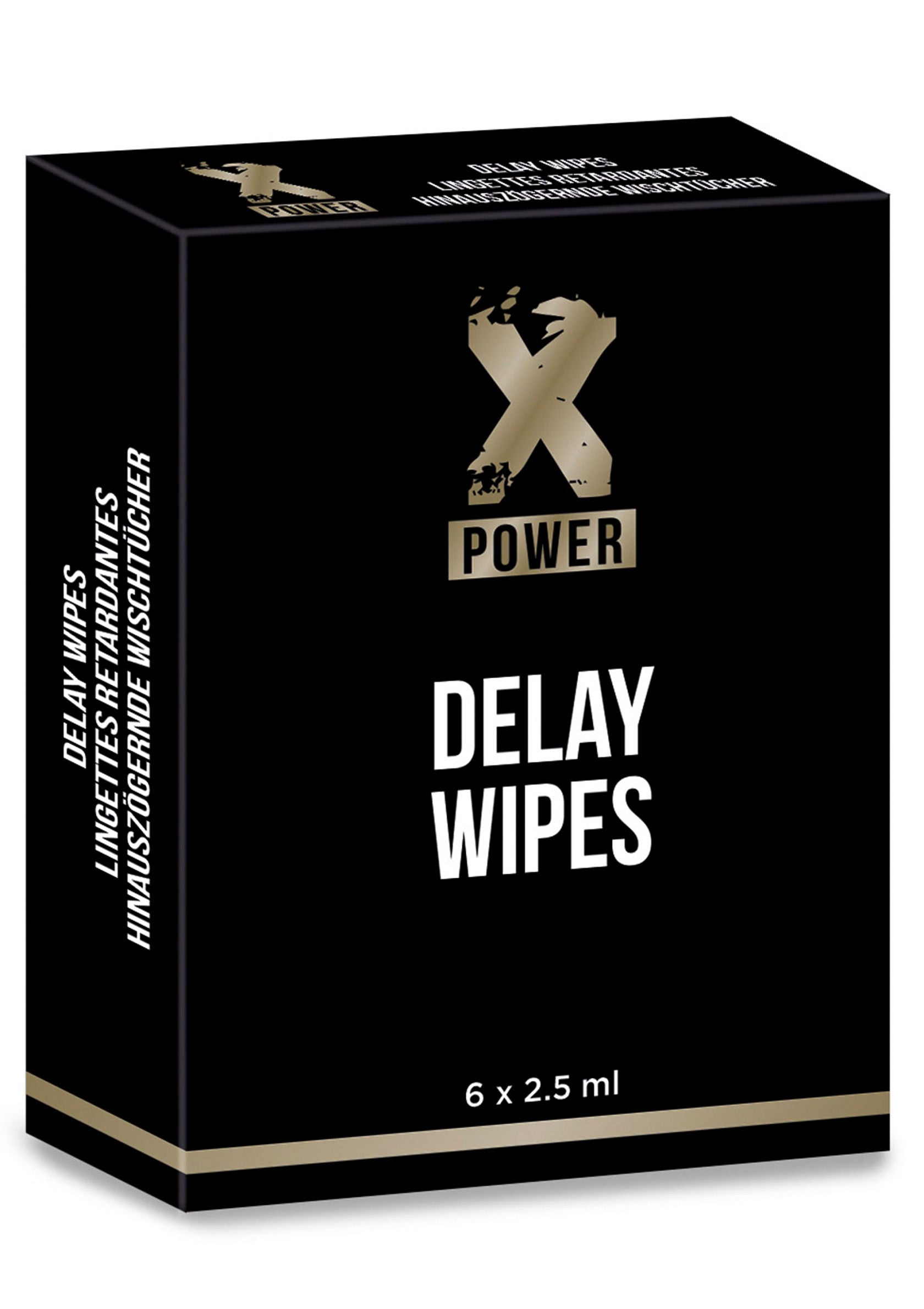 Stimulant intime Labophyto X Power Delay Wipes 6 pcs