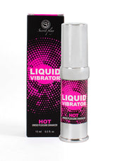 Stimulant intime Secret Play Liquid Vibrator Hot Unisex