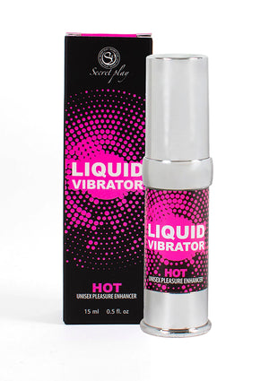 Stimulant intime Secret Play Liquid Vibrator Hot Unisex