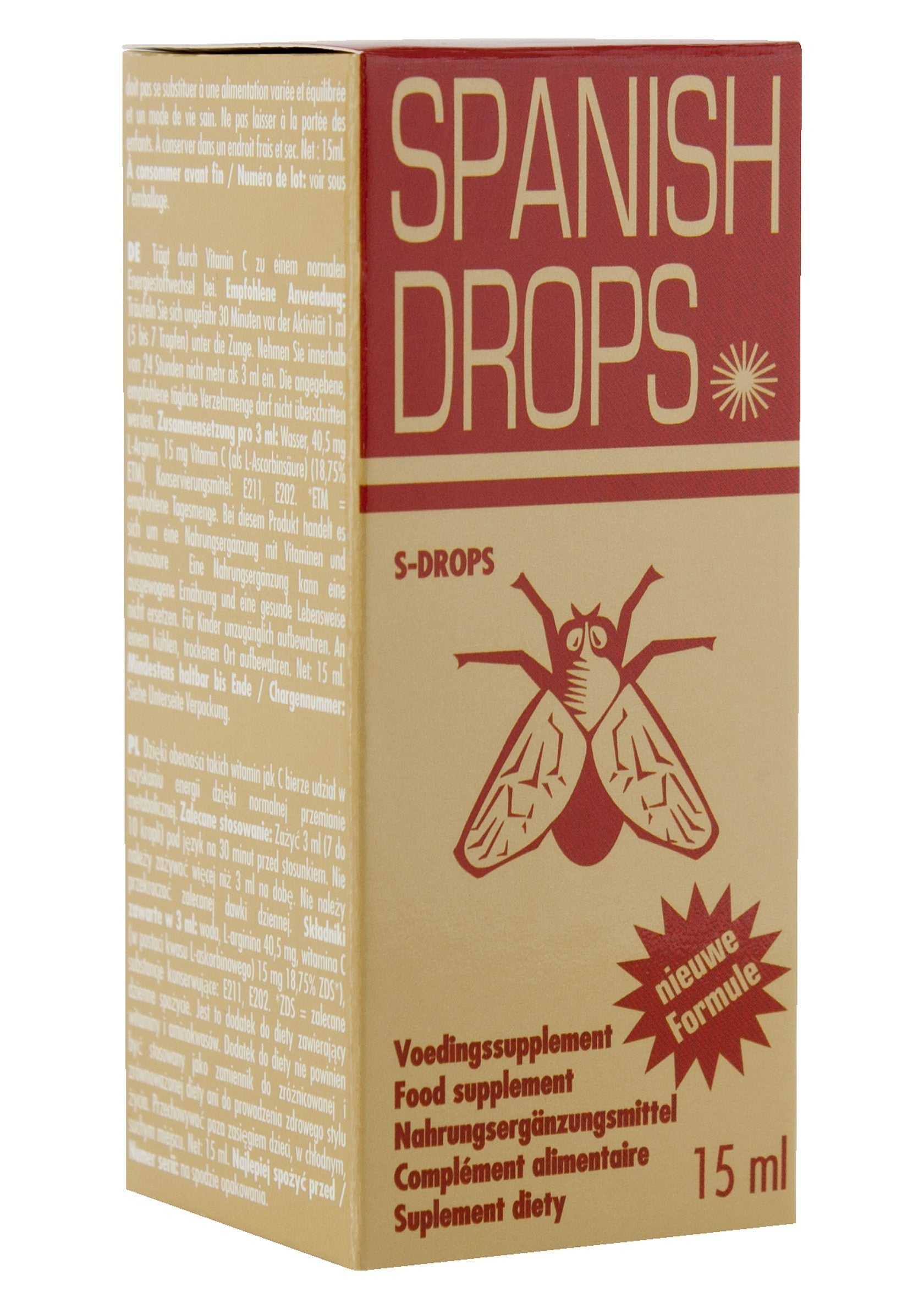 Stimulant intime Cobeco Spanish Fly Drops Gold