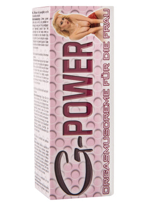 Stimulant intime Cobeco G-Power Orgasm Cream