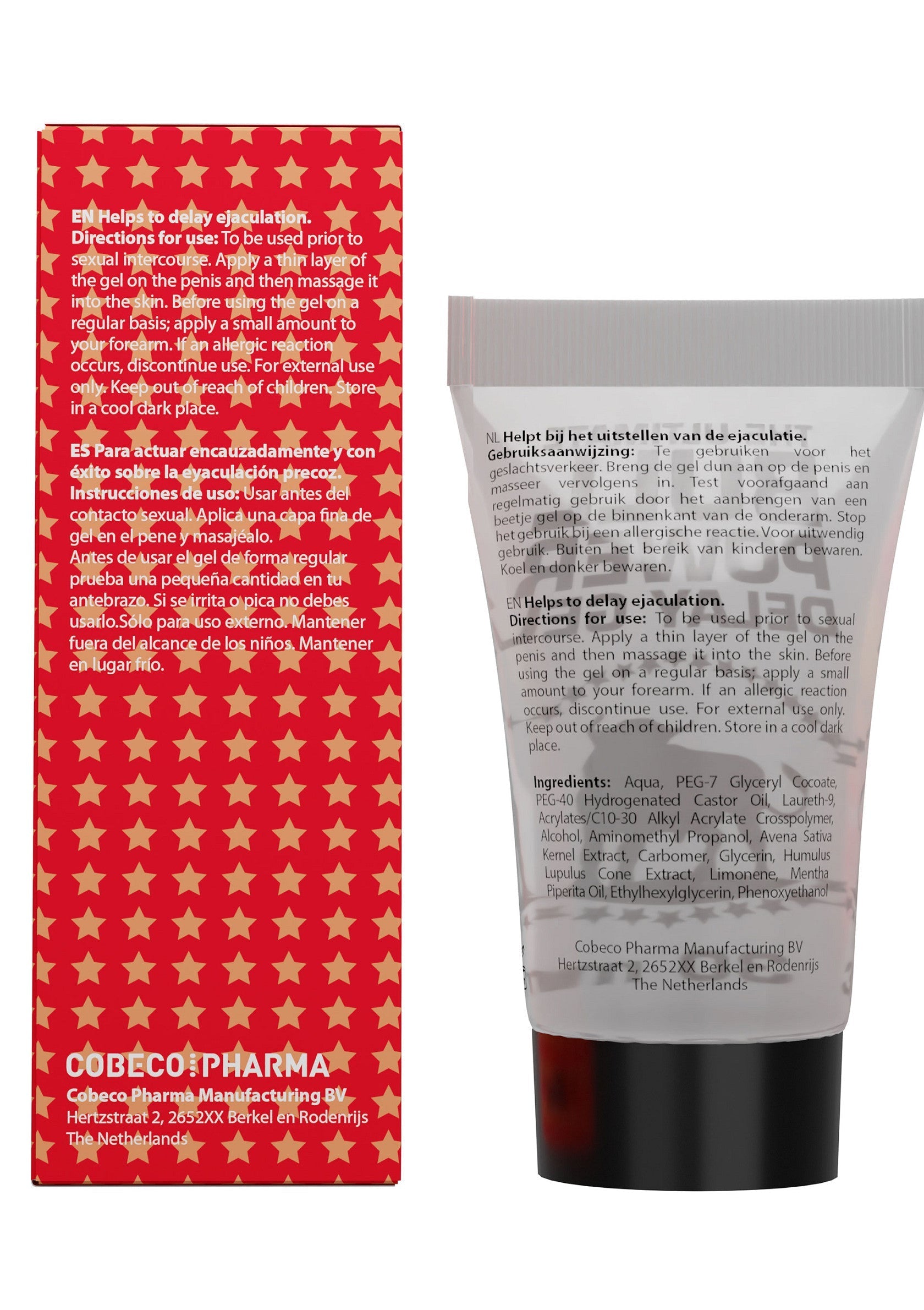 Stimulant intime Cobeco Bull Power Delay Gel West