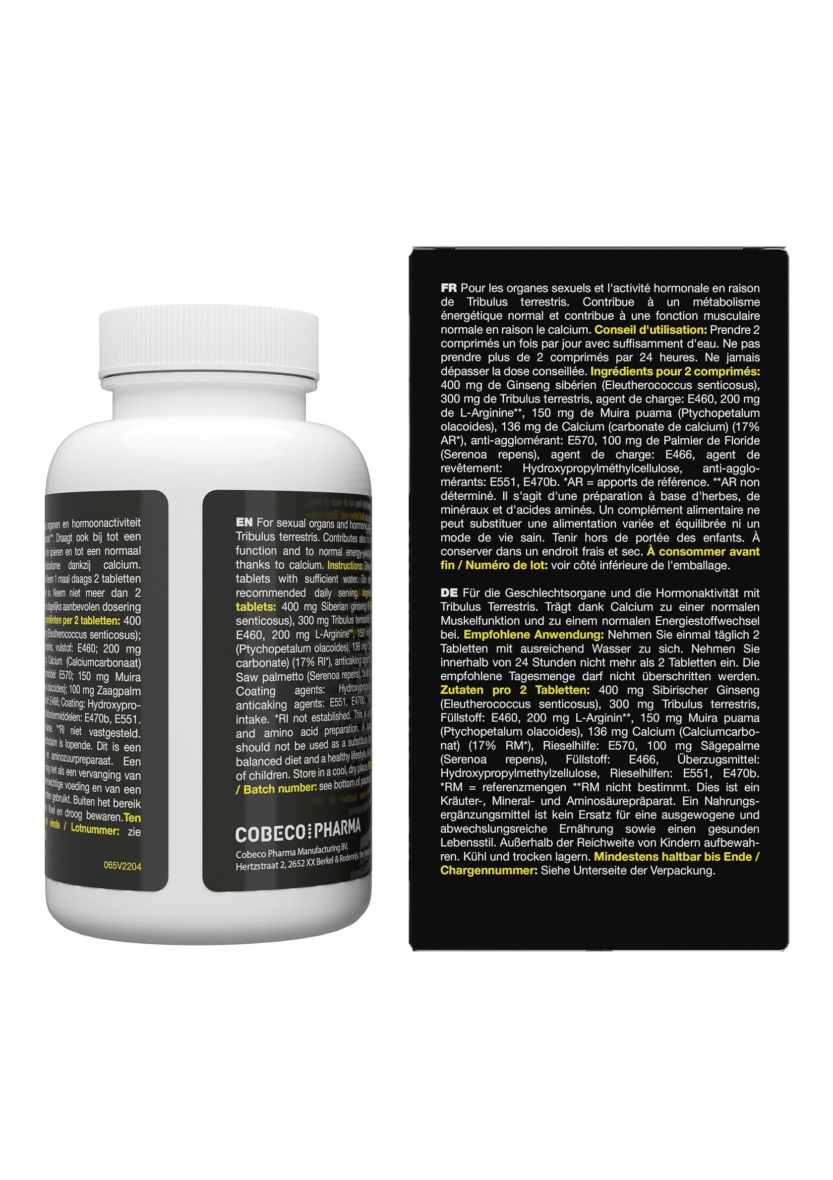 Stimulant intime Cobeco Penis Pills 1 Month Plan 60 pcs