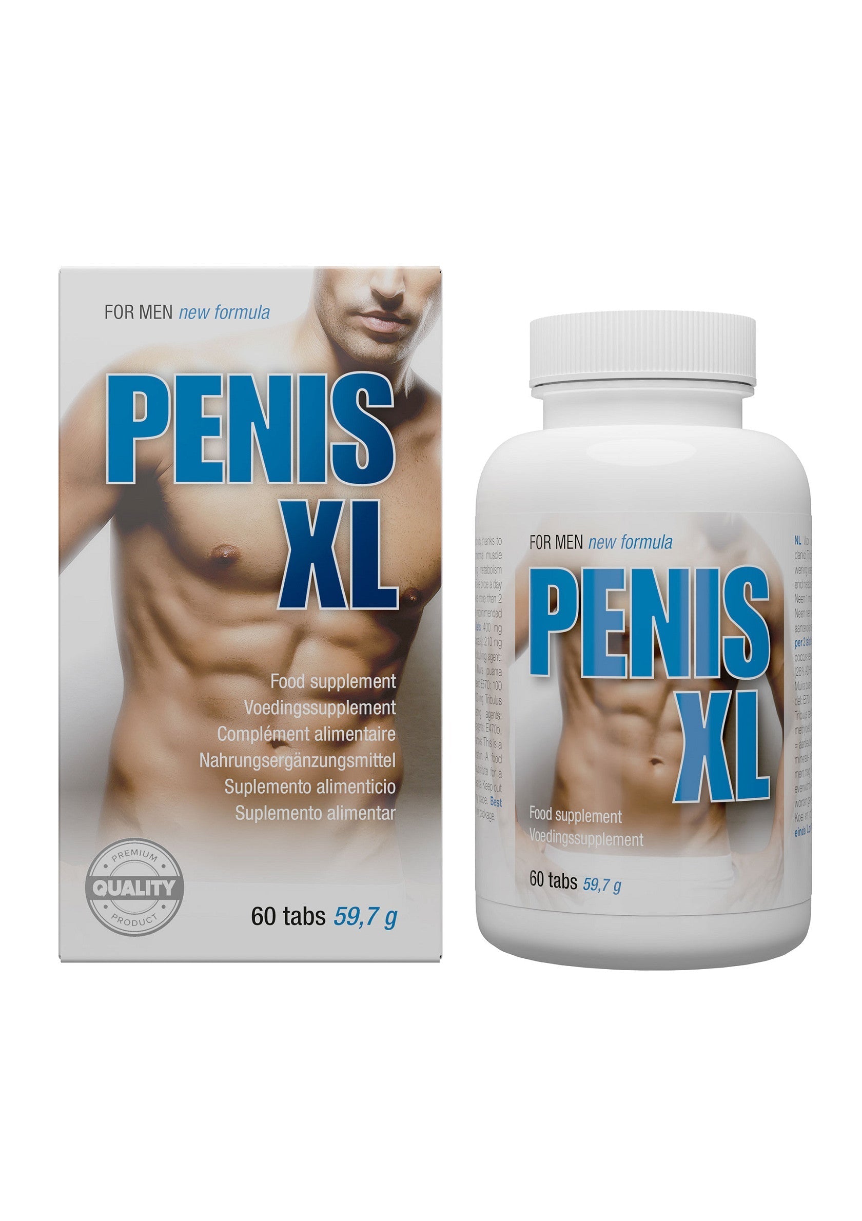 Stimulant intime Cobeco Penis XL West Caps 60 pcs