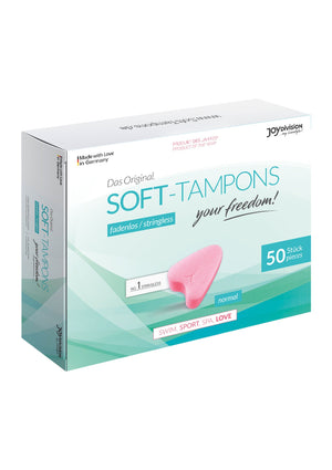 Soin intime Joy Division Soft Tampons Normal (Box of 50)